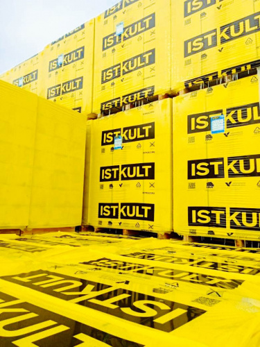 Газобетонные блоки Istkult Егорьевск D500 625х200х250 стеновые