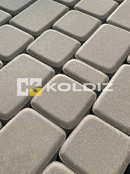Тротуарная плитка Колдиз Старый город Серая