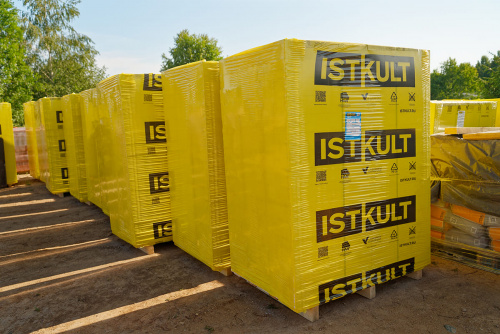 Газобетонные блоки Istkult Егорьевск D600 625х500х250 стеновые